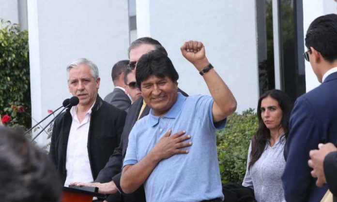 Instituto Nacional de Migración otorga visa humanitaria a Evo Morales